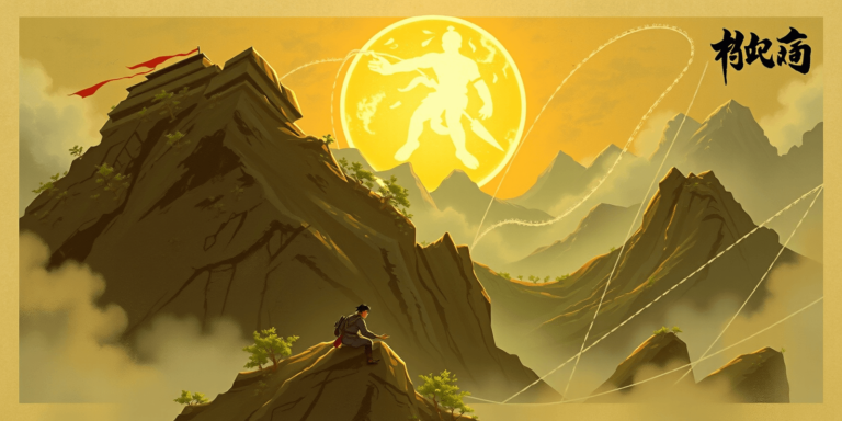 Sun Wukong Under the Five Elements Mountain: From Rebel to Pilgrim